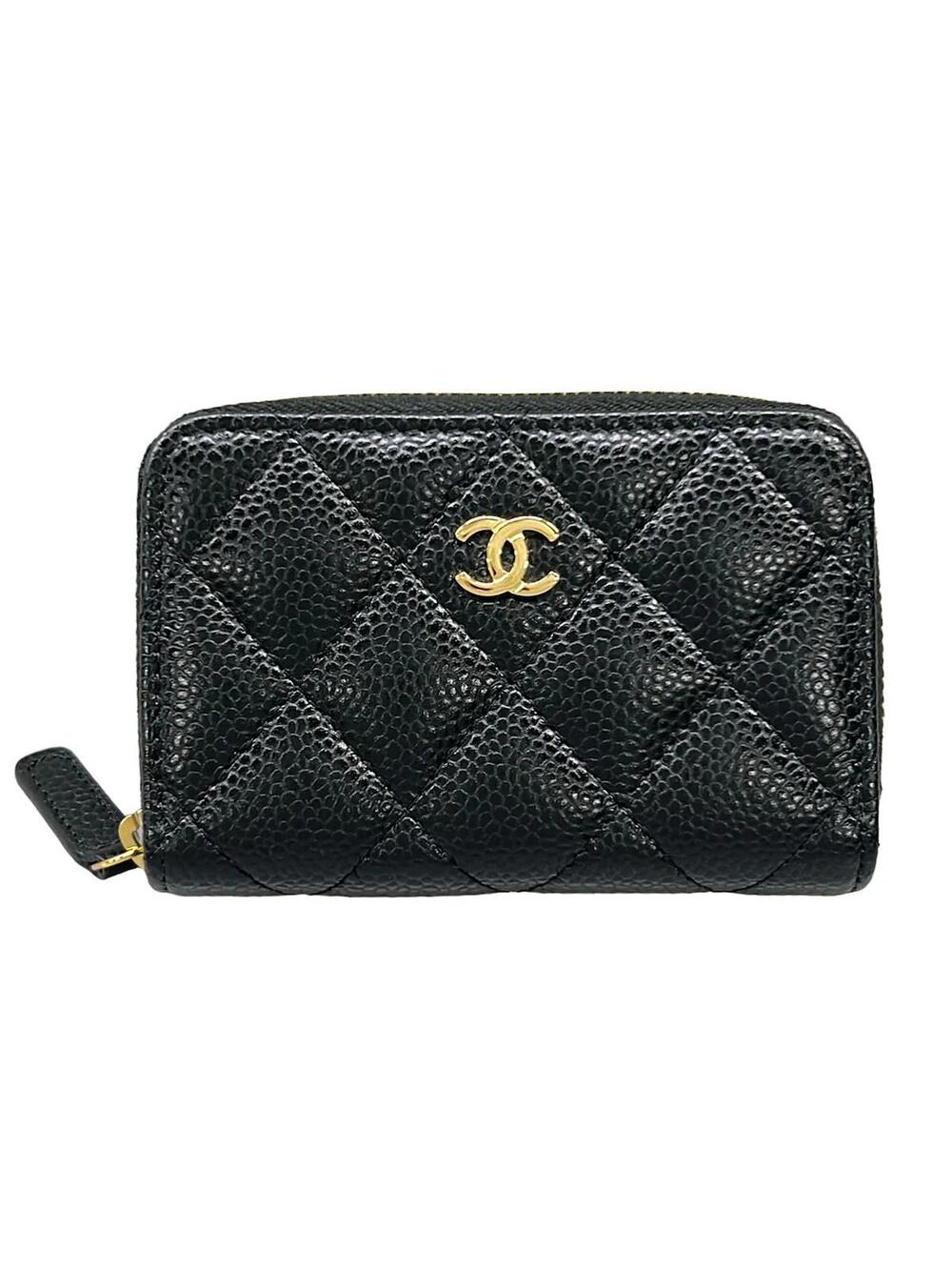 Chanel Classic Zip Coin Purse/Matelasse #330763C13B
